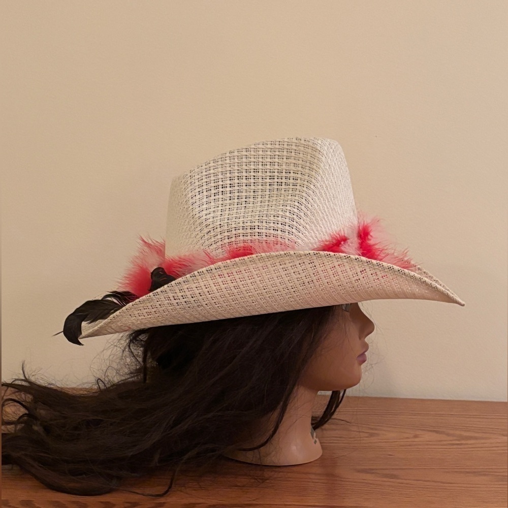 Sombreros Super Finos Straw Cowboy Western Hat Size 6 7/8